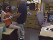 Busty Teen Jenny Gets Big Cash For Sex Inside Of The Pawn Shop Office