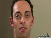 Handsome Latin Italian Strokes His Cock