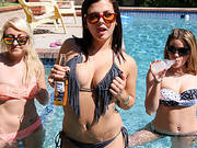 All Girl Going Away Pool Party