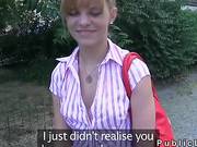 Czech Amateur Ballerina Flashing And Fucking In Public