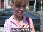 Czech Amateur Blowjob And Fucking Pov In Public