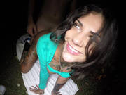 Bonnie Rotten Endures Deep Vaginal Sex In Public