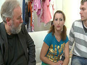 Teeny Goes Wild In Threesome