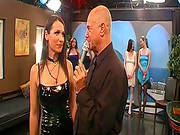 Horny Gals Enjoying Gang Bang