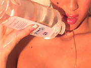 Staggering Chick Enjoying Sensual Solo