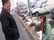 Russian Chick Gets Nailed Hard