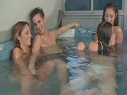 Sexy Teens Fucking In Group Session
