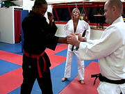 Blonde Milf Nailed By Her Trainer
