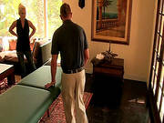 Blonde Babe Nailed By Horny Masseur