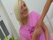 Slim Teen Having Her Pussy Nailed