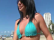 Outdoor Sex Makes Her To Swallow