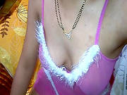 Busty Indian Girl Poses In Hot Lingerie