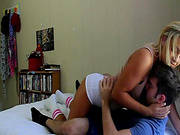 Blonde Gal Likes It Deep Inside