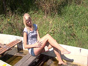 Nella Plays Amazing In Outdoor