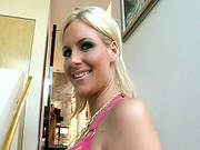 Astounding Blonde Ravaged In The Ass