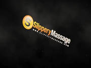 Slippery Massage Babe Sucking His Big Fancy Cock Deep