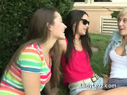 Beautiful Girls Try Out A Lesbian Party Where Each Girl Will Tas