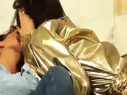 Classy Clothed Euro Lesbians Lick Pussy In Reality Sex