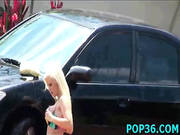 Two Teens Riding A Big Cock -12