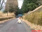 Japanese Av Model Naked In Public -9
