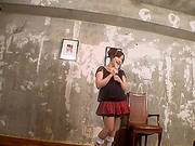 Japanese Cutie Lets A Guy Toy Her Pussy Under Her Miniskirt