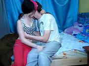 An Emo Looking Couple Hooks Up And He Hits It Doggystyle