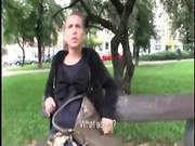 Teen Girl Plays Hard But Eventually Sucks And Fucked Outdoors