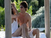Exotic Chick Making Love In The Gardens -3