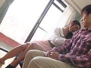 Japanese Cowgirl Performs Hot Handjob In Hardcore Scene
