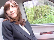 Lovely Asian Hottie Kanako Iioka Gives A Hot Outdoor Oral Sex And Handjob
