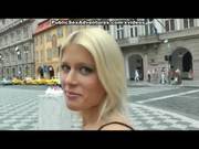 Blonde With Perfect Body Gets Naked In Public
