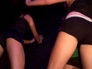 Salacious Blonde Flashes Her Ass And Boobs In A Club