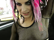 Bitchy Goth Chick Has Real Group Sex. Part 2