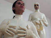 Tanja And Agate Are Latex Freaks. Part 2