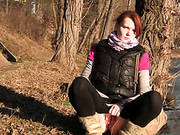 Roadside Piss And Pussy Play