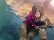 Lezzing Out In The Pool. Part 2