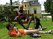 Wetlook Blowjob In The Park. Part 2