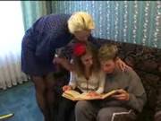 Russian Family Gets It On