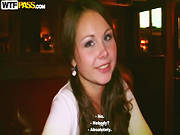 Young Looking Brunette Mystica Sucks Cock In Public