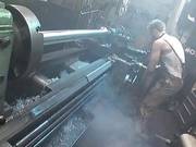 Randy Brunette Whores In Sexy Lingerie Enjoys Threesome With Stud In Workshop