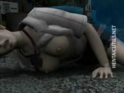 Sexy Hentai Angel Gets Pounded By A Monster