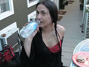Slutty Brunette Whore Likes To Do Wild Things In Public Places
