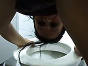 Fat Brunette Slut Got Strongly Doggy Way Fucked In Public Restroom
