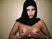 Arab Bombshell Exposes Gorgeous Big Boobs For Camera