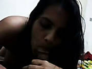 Lubricious Amateur Girl With Big Boobs Gives Head In Pov Homemade Sextape