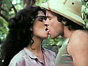 Curly Brunette With Nice Ass Gets Fucked In The Jungles