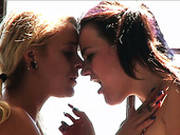 Two Gorgeous Lesbians Munching Each Others Pussies 69 Style
