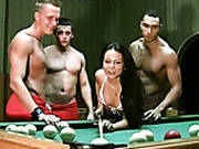 Petite Bodied Russian Slut Is Gangbanged Brutally At The Sauna