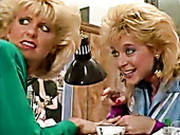 Blonde Hair Dresser Enjoys Pussy Licking By One Client