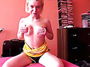 Petite Blonde College Babe Sucks Big Dick On Pov Video